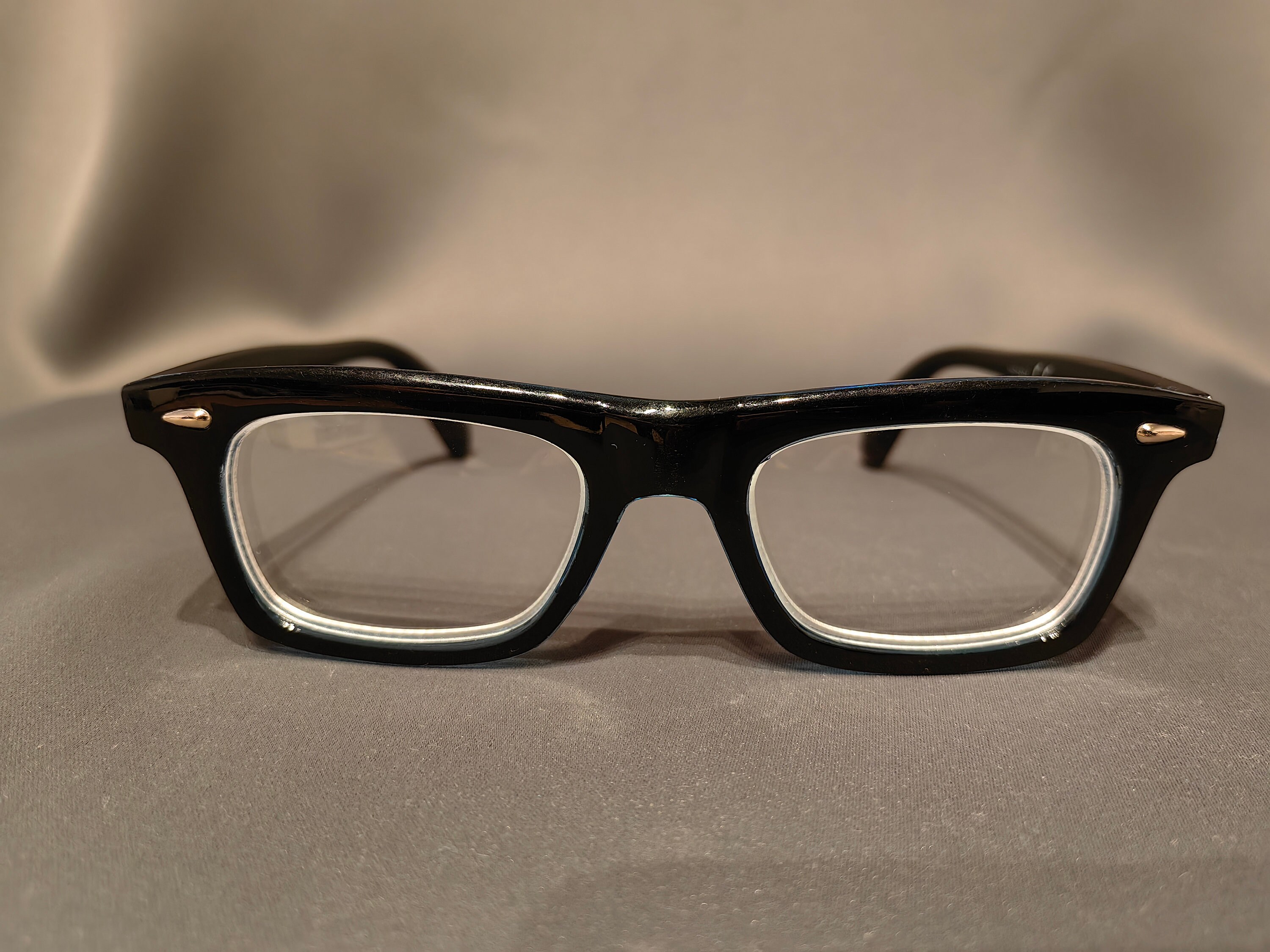 Stylish Vintage Zebra Eyeglasses Lenses 1 5 Etsy 