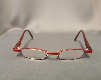 Eyeglass frame Face a Face Smart 934 Red  46-20-142, hand made Paris, France. Eyewear frame Face a Face, France.