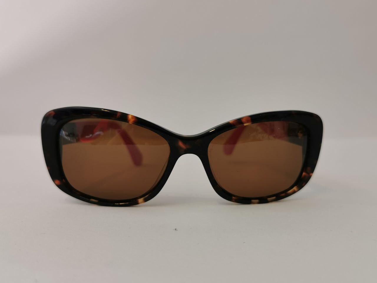 Kate Spade Tortoiseshell Sunglasses, Hot Pink Temples 