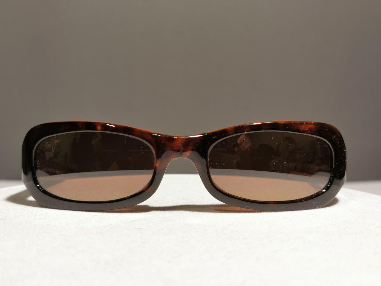 Maui Jim MJ 190-10 Rectangular Tortoise Shell Full Rim Sunglasses #G216 Maui Jim Nani MJ 190 10 Tortoise Frame & HCL Bronze  main image 3