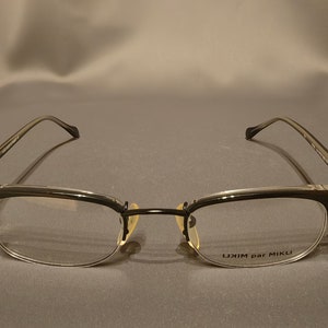Mikli par Mikli フランス製メガネ Mikli par Mikli 未使用ビンテージ フランスブランド メガネ 茶