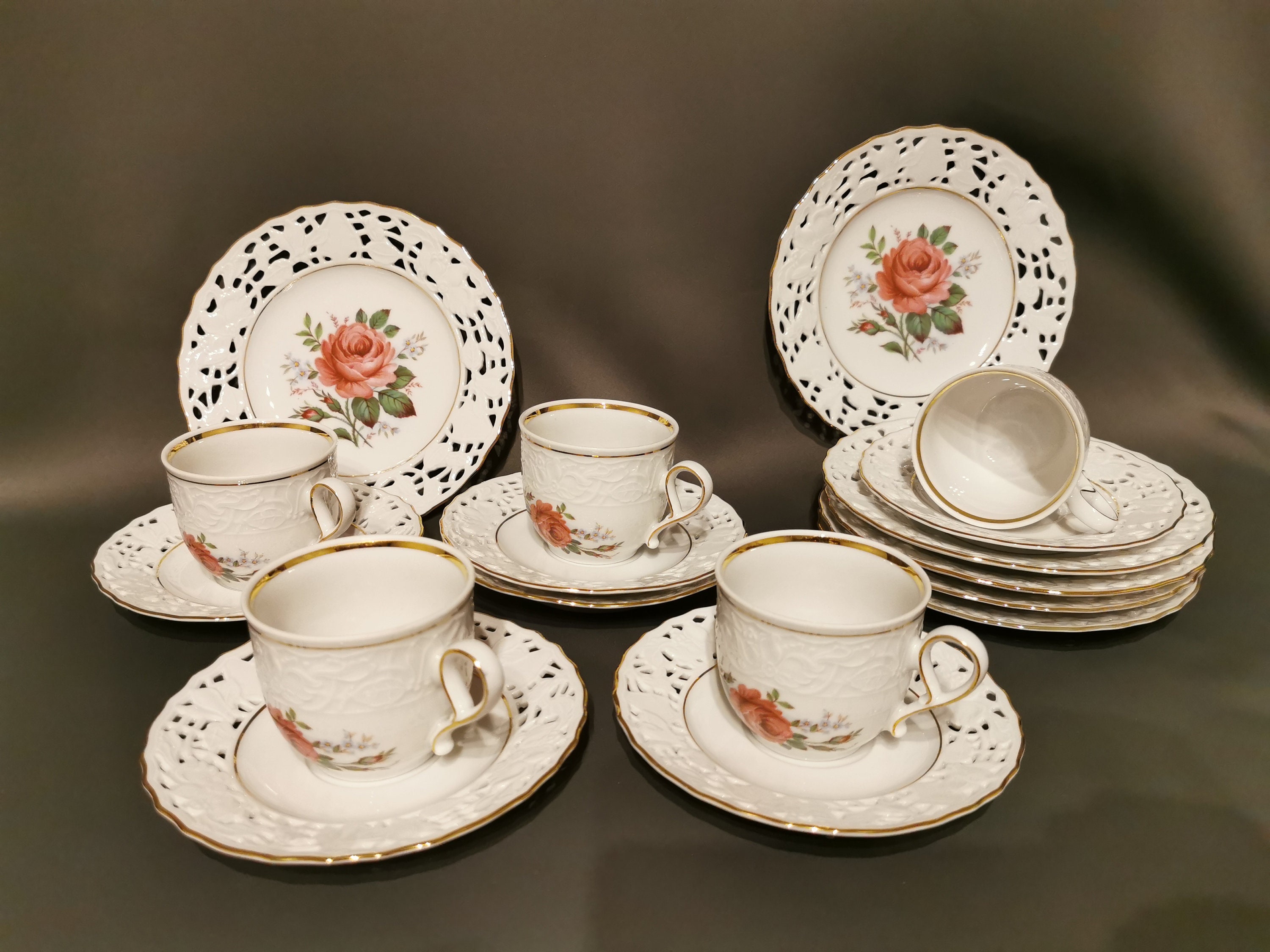 Mitterteich bavaria cups and saucers - Etsy 日本