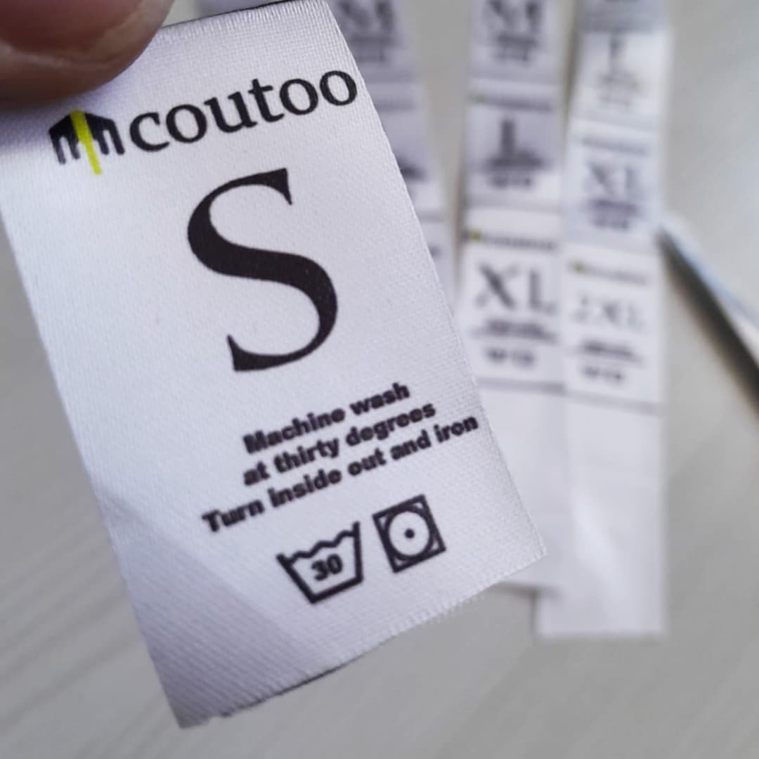 Custom Satin Clothing Labels sewing Tagsclothing Labels Custom Fold