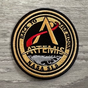 Artemis 1 program - nasa sls to the moon astronaut mission patch - 3.5”