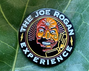The joe rogan experience podcast collectible pin 1.5”