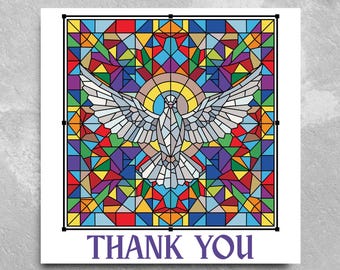 Thank You Card for Vicar, Card For Priest, Christian Thank You Card, Church Card, Wedding Ceremony Thanks, Funeral Thanks