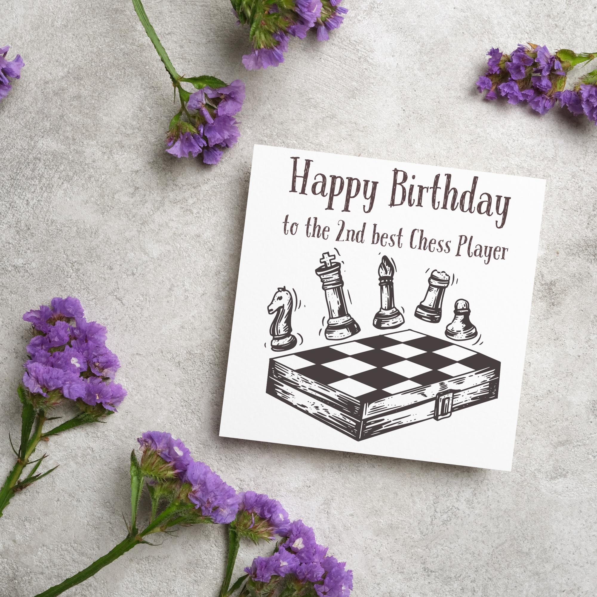 Chess Piece Greeting Cards For Sale