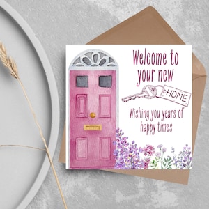 New Home card, Moving House, First Home card, New House card, Moving Card, Moving home card, Relocating card, Welcome Home, Buying House