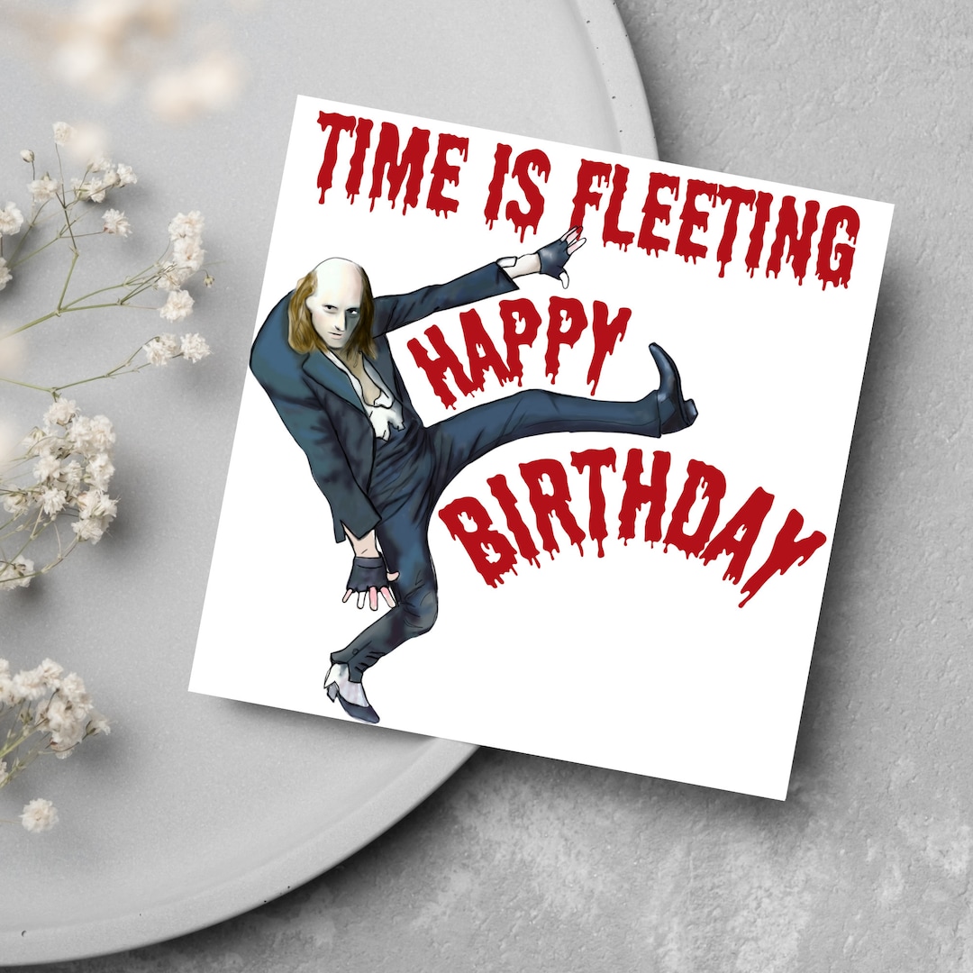 Rocky Horror Picture Show Birthday Card, Rocky Horror Riff Raff ...