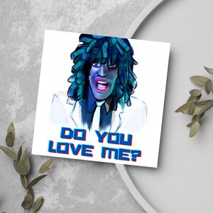 Biglietto Mighty Boosh, Biglietto d'amore "Old Gregg", "Mi ami?" Biglietto "Old Gregg", Biglietto "Noel Fielding", Biglietto di compleanno, Biglietto di anniversario Mighty Boosh