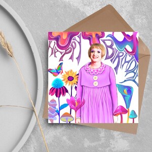 Grayson Perry Karta urodzinowa, Karta artystyczna, dla męża, chłopaka, dla żony, dziewczyny, Grayson Perry Art Club, Surrealistyczna Karta urodzinowa