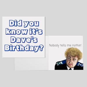 Ungewöhnliche Hot Fuzz Geburtstagskarte mit internem Bild, personalisierte Geburtstagskarte, Hot Fuzz Geburtstagskarte, Bill Bailey, Cornetto Karte