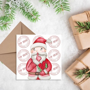 Secret Santa-kerstkaart, Office Card, werkkaart, kerstkaart, medewerkerkaart, collega-kaart, secret Santa-idee