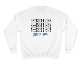 Detroit Lions Sweatshirt, Detroit Lions