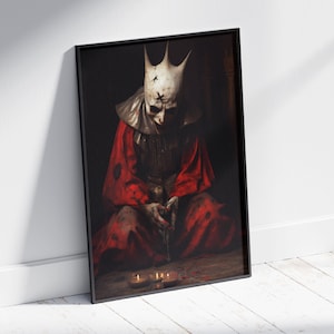 Evil Jester, Dark Fantasy, Physical Poster