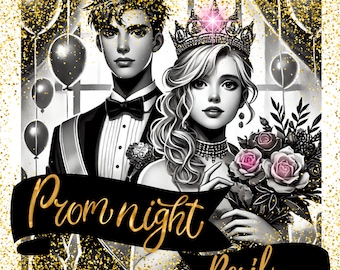 12 Suspects - Prom Night Peril - Mingle Murder Mystery Game - Digital PDF