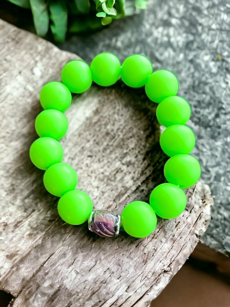 Kids Mood Bracelet, Mood Bead, Girls Colorful Bracelet, Boys Beaded
