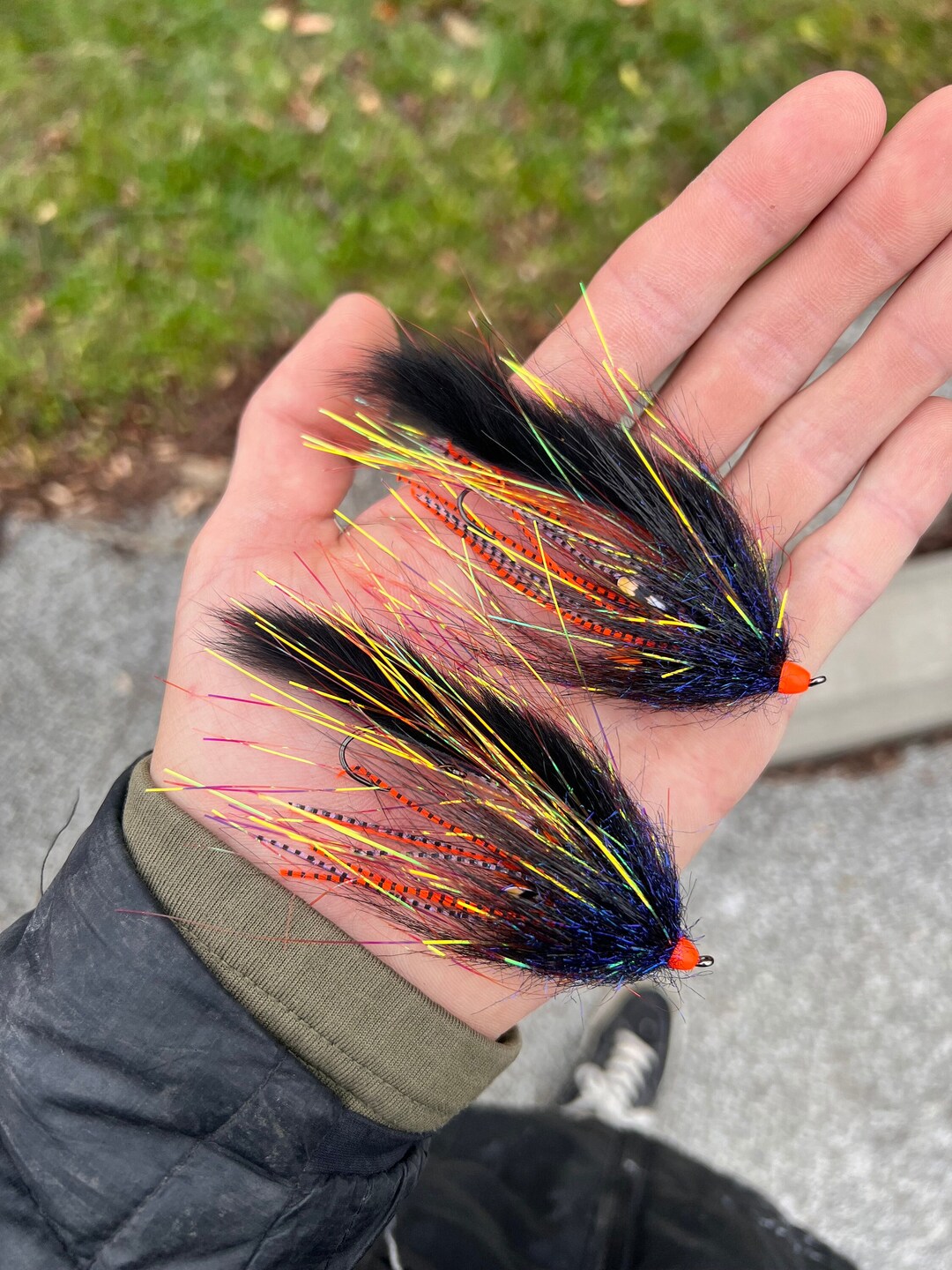 Swinging Fly for Steelhead, Trout, Salmon, Smallmouth. Rabbit Strip W