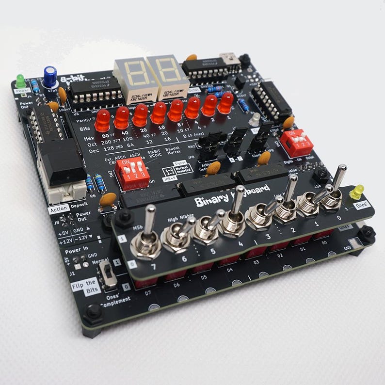 Function Keyboard Kit 8-bit Workbench™ + Binary Keyboard Soldering Kits by 8bitflux - Etsy