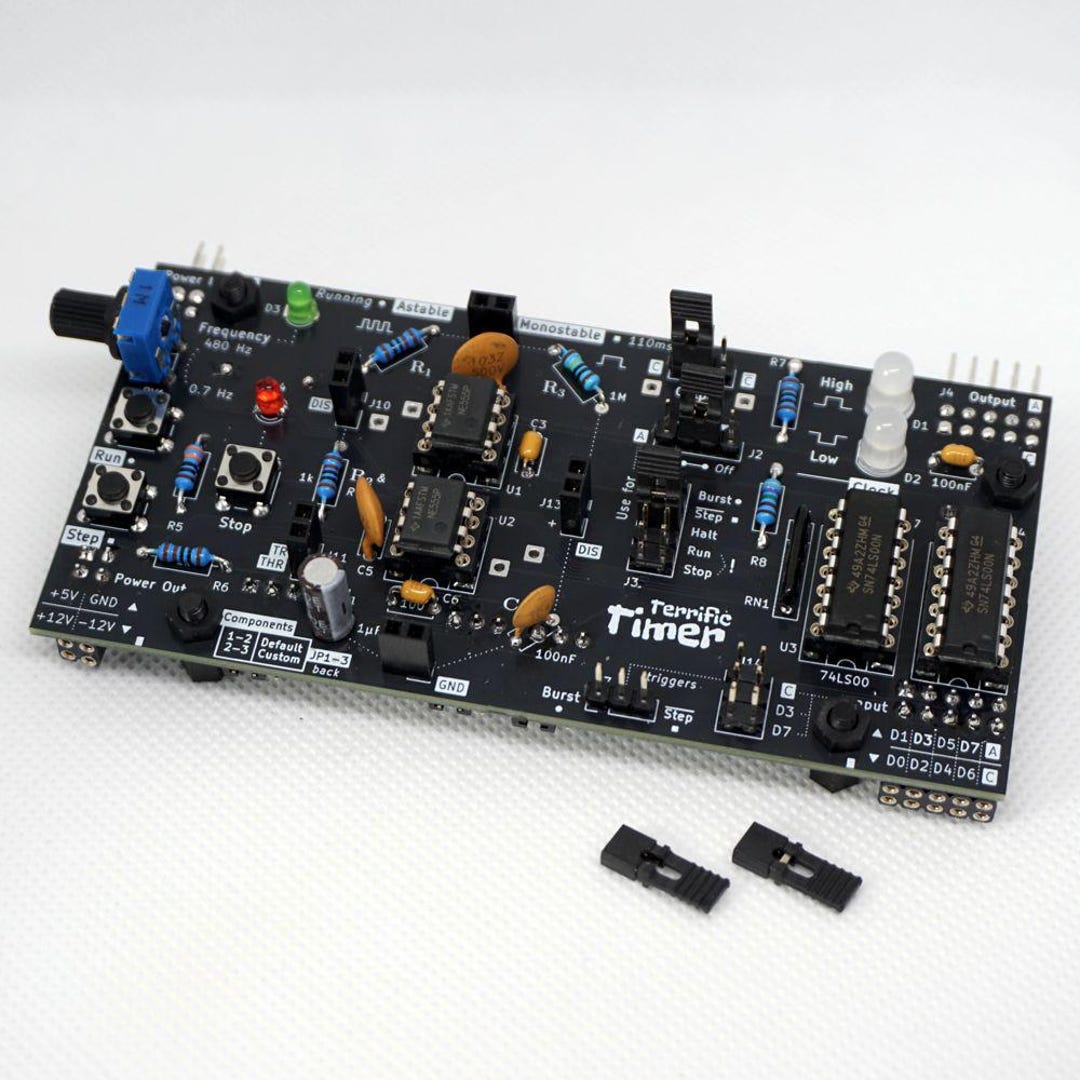 Terrific Timer DIY 555 Timer Soldering Kit by 8bitflux - Etsy