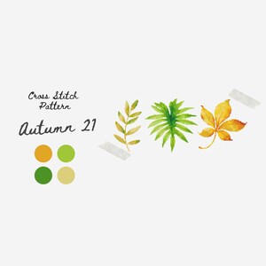 Autumn 21 | Cross Stitch Pattern | Downloadable PDF | Needlework | Crafting