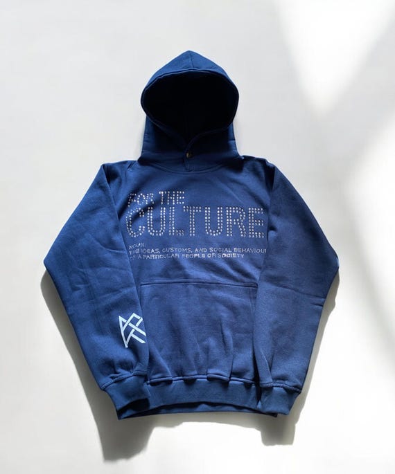 For the Culture Unisex Hoodie Streetwear Vintage Hoodie Crystal Hoodie Distressed Aesthetic Hoodie Gift for Her Him Etsy