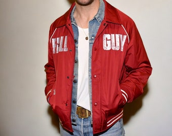 L'automne - Veste universitaire rouge Guy Ryan Gosling, veste de cinéma populaire, cadeau pour lui