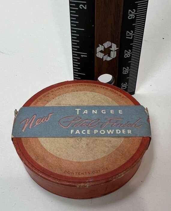 Vintage Tangee Face Powder Rachel George W Luft Co 1 Unopened 1 Unused View 6