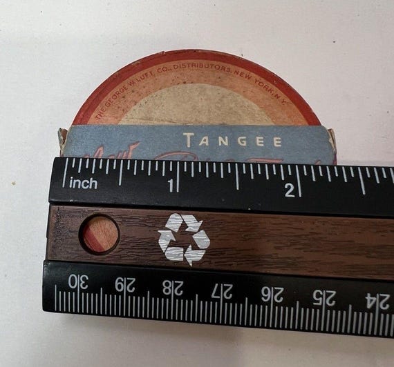 Vintage Tangee Face Powder Rachel George W Luft Co 1 Unopened 1 Unused View 4