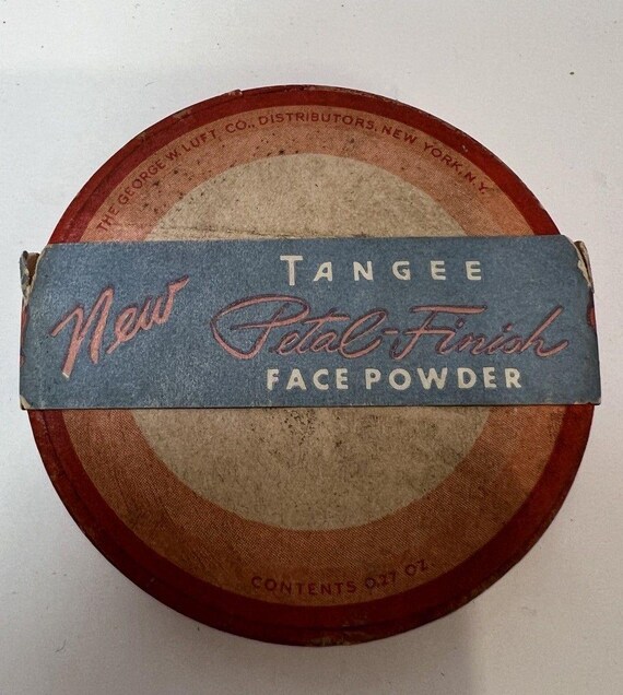 Vintage Tangee Face Powder Rachel George W Luft Co 1 Unopened 1 Unused View 2