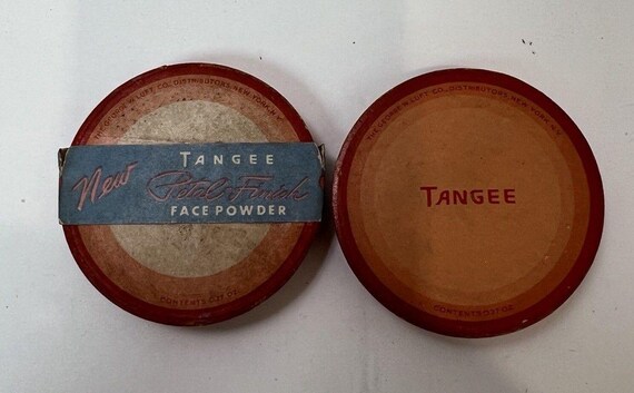Vintage Tangee Face Powder Rachel George W Luft Co 1 Unopened 1 Unused