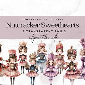 Get ready to add a touch of holiday charm to your designs with our Nutcracker Sweethearts Clipart Pack! Perfect for creating festive and heartwarming holiday graphics." This clipart pack Includes Commercial license use.