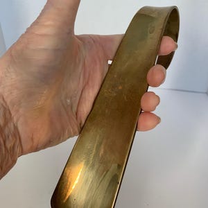 Antique Brass Shoehorn from late 1800s