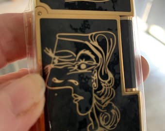 S.T. Dupont Ligne 2 Picasso Limied Edition Lighter 2018 (016105) - Brand New in Box (Full Set) - Limited Edition Piece Number:  0086 / 1967