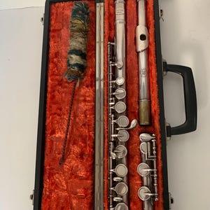Vintage Noblet Paris Concert Flute C-foot Plateau French Arms - Etsy