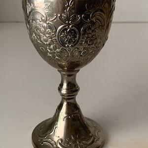 Silver Plated Goblet or Chalice from Corbell & Co. in England