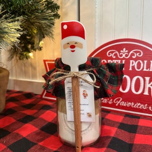 M&M Christmas Cookie Mix in a Jar