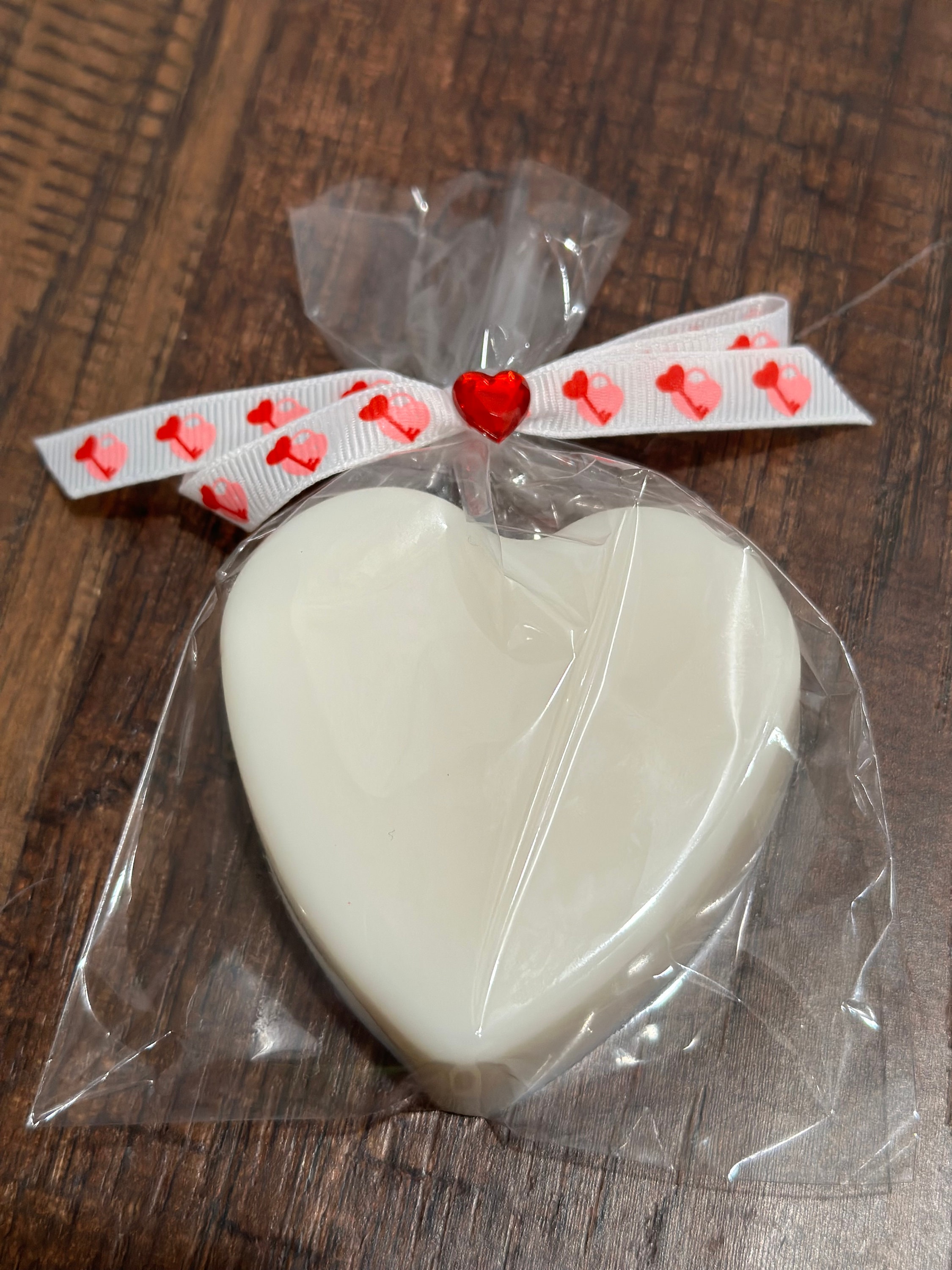 Valentine's Heart Shaped Goat Milk Soap, image size:2250x3000