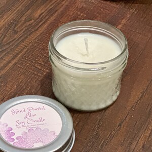 Lilac Scented Candle