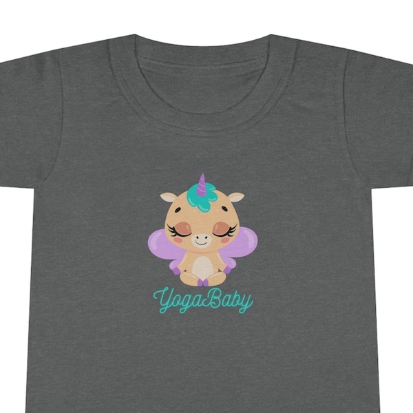Camiseta para niños pequeños, camisa de unicornio