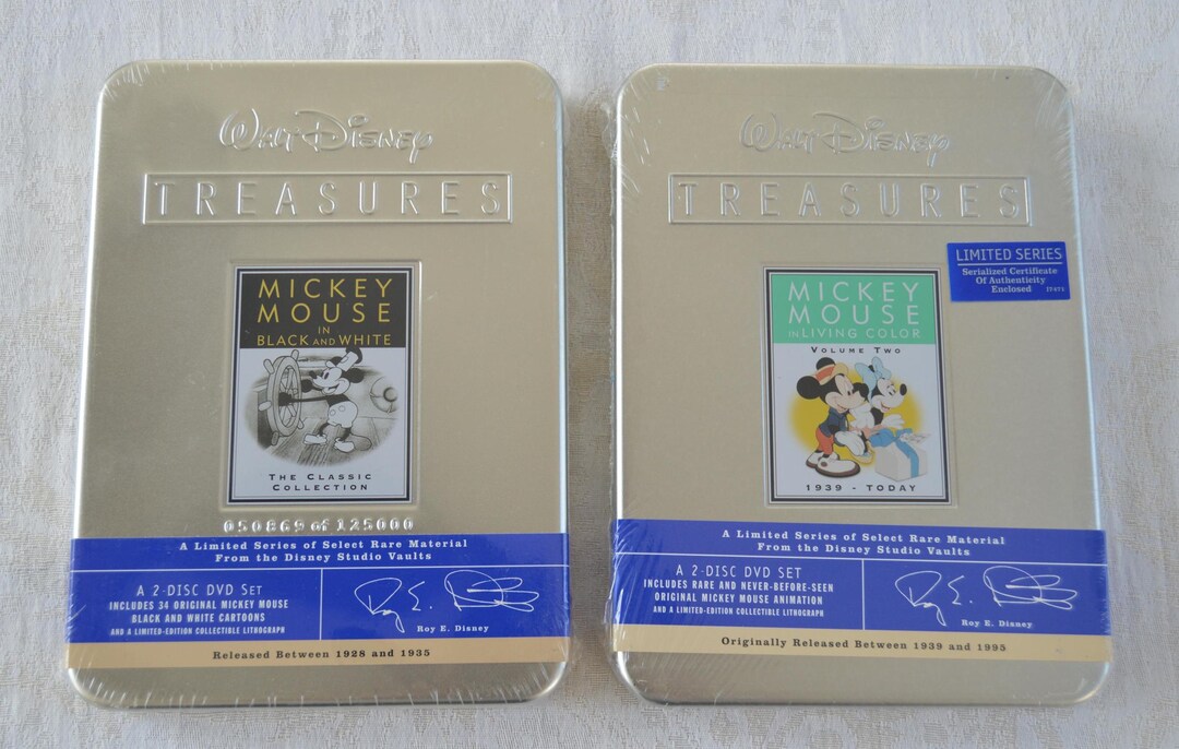 Walt Disney Treasures DVD Unopened Mickey Mouse in Black and White
