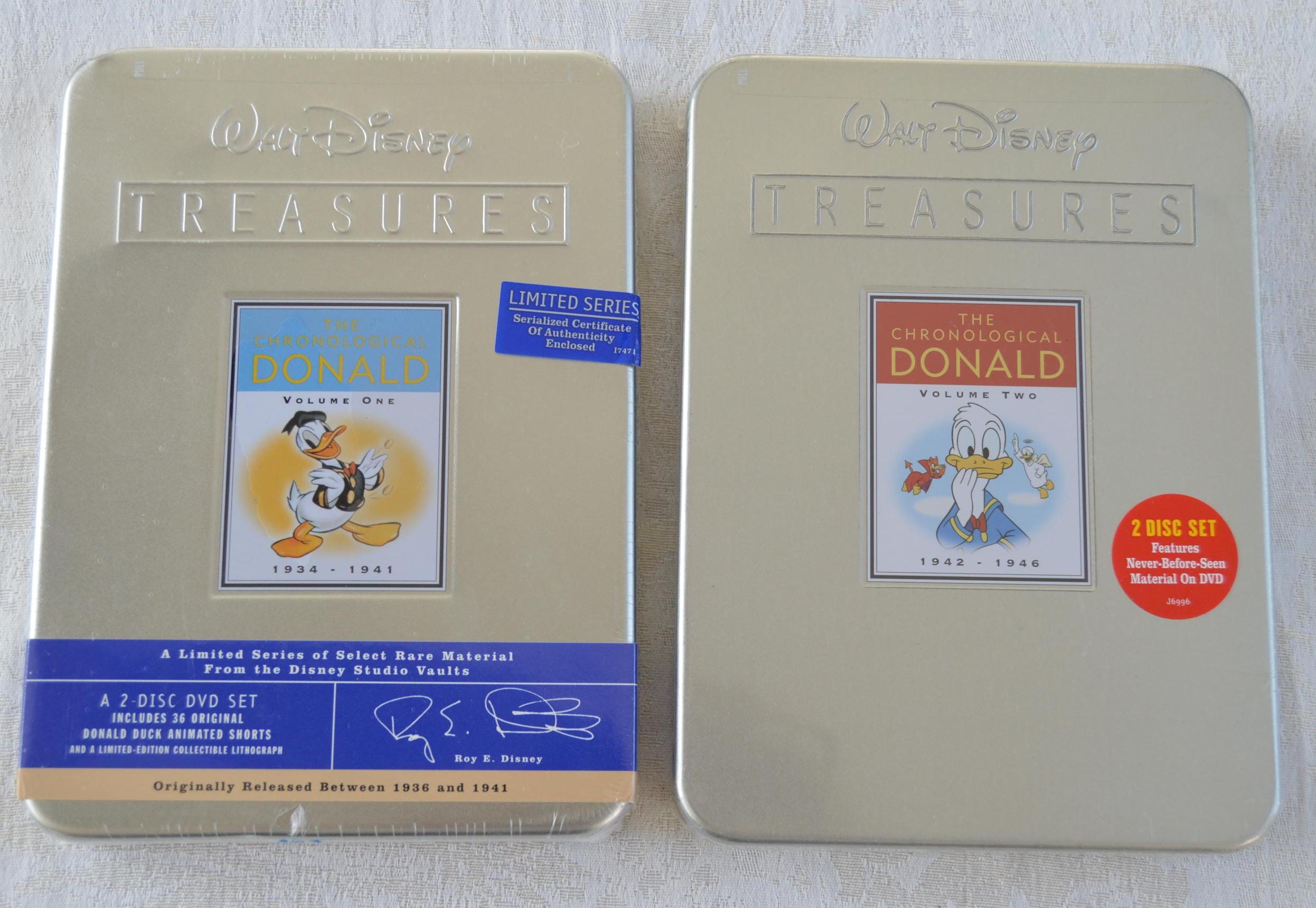 Walt Disney Treasures（リージョン1/DVD）12巻まとめ