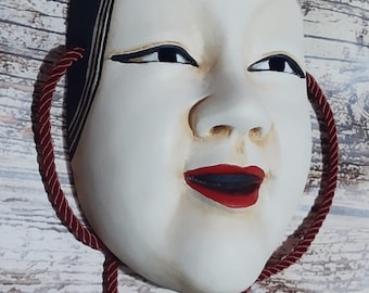 能面 木製 角付き 「一角仙人」 能面 木製 角付き 「一角仙人」 能面 一角仙人（いっかくせんに