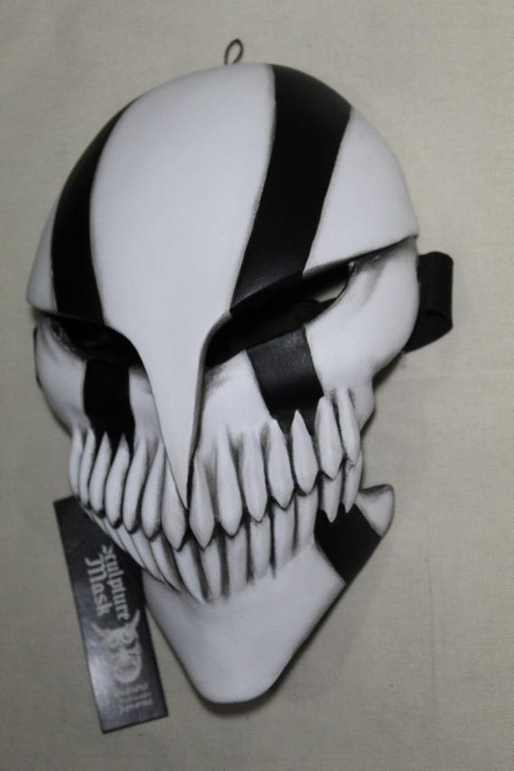 Hallow Japón mask  Anime . Handmade with custom colors. Art for collection or cosplayer.