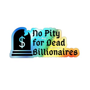 No Pity - Holographisch gestanzte Sticker