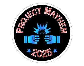 Project Mayhem 2025 - Kiss-Cut Aufkleber