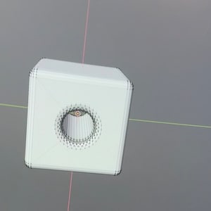 Descarga instantánea: Archivo STL de cuentas de letras de cubo gigante para impresión 3D Fajas de pulsera de amistad gigantes y guirnaldas de árboles de Navidad - ¡Tamaño de 61 mm!