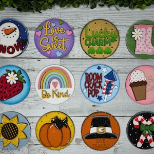 Volume 4 | 3" Seasonal Interchangeable Rounds