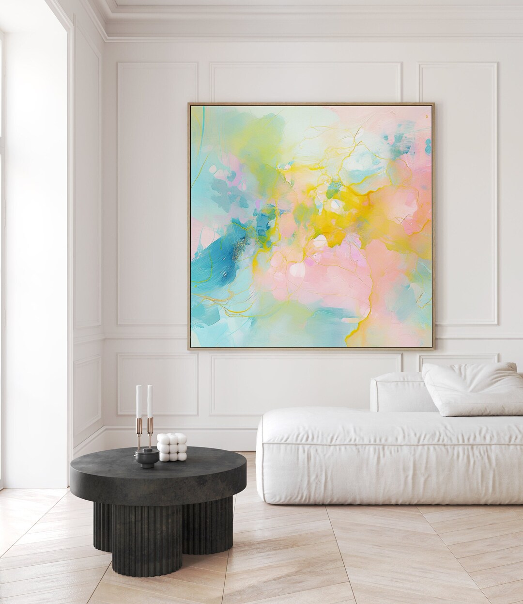 Colorful Modern Wall Art Bright Colorful Art Prints Pink - Etsy