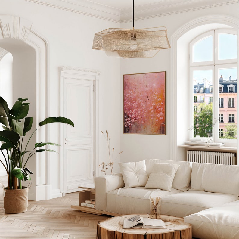 Wall Art, Abstract Painting, Large Canvas Art, Giclee Print, Modern